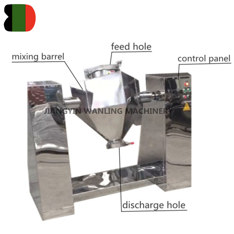 FZ Stainless Steel Powder Bin Cone Mixer