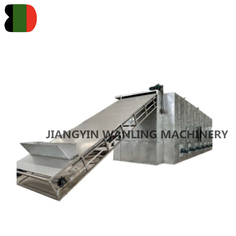 DW continuous belt dryer machine for vegetables