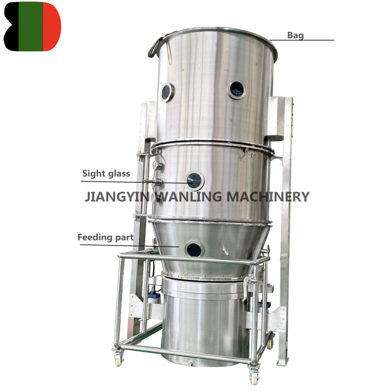 WFL Vertical Tea Granule Making Drying Granulator Machine