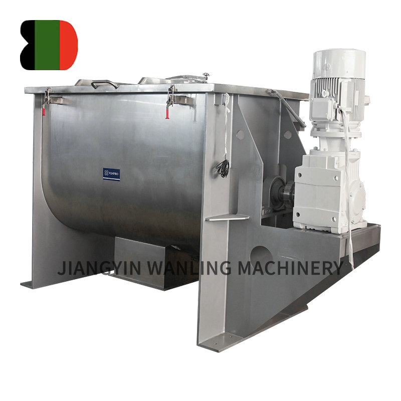 WLLD dry powder mixing ribbon mixer machine