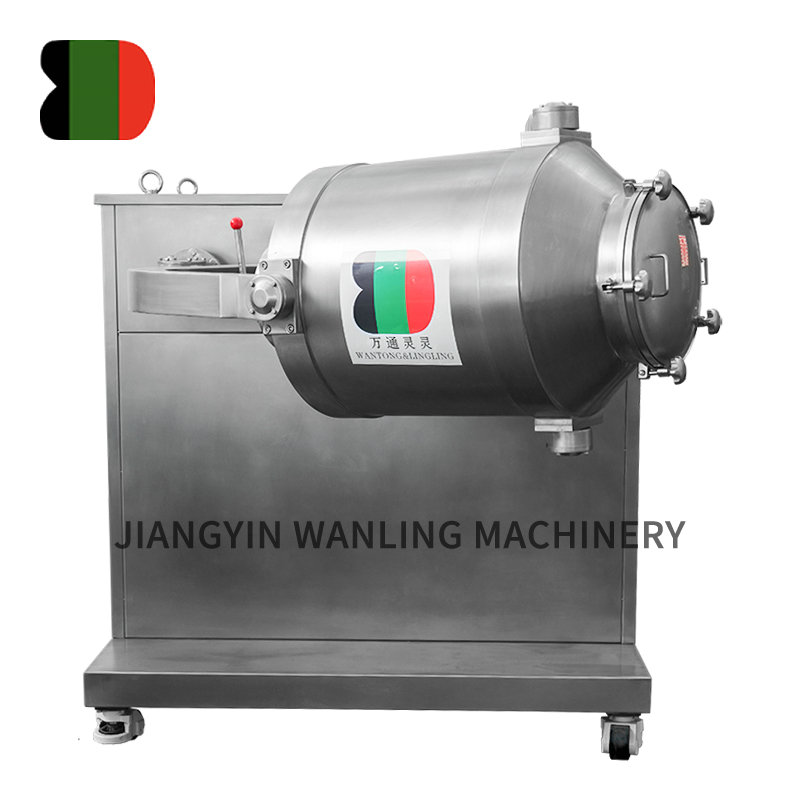 WLS industrial dry powder 3d mixing machine