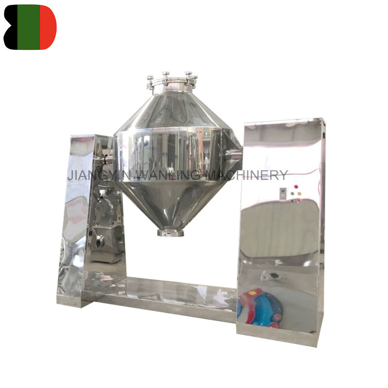 WLW Double Cone Powder Drum Mixer Machine