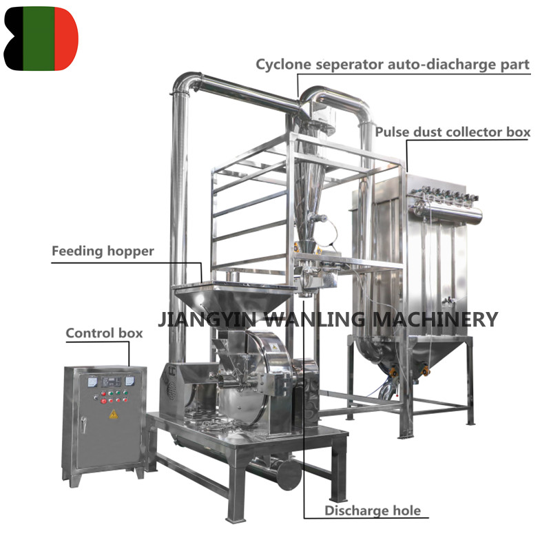 WLF High Capacity Sugar Powder Making Pin Mill Machine