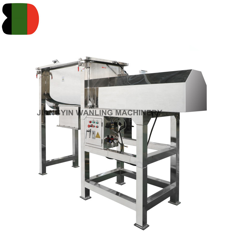 WLLD 1000kg industrial dry powder ribbon mixer machine