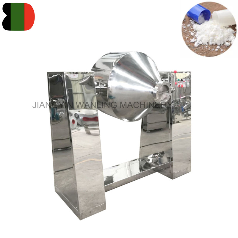 WLW double cone dry powder barrel mixer